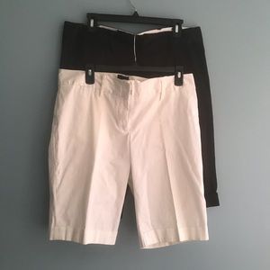 The Limited Black/White Shorts (2)